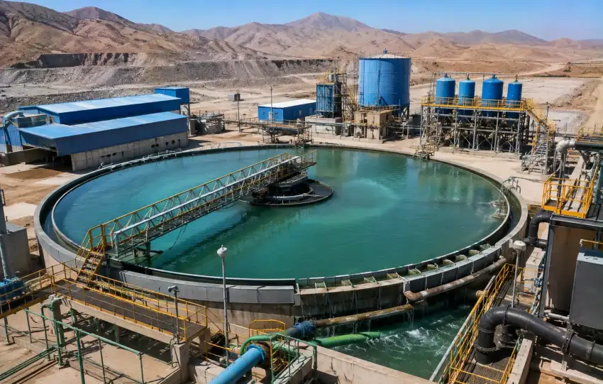 بازیابی آب معدن مس جیرفت