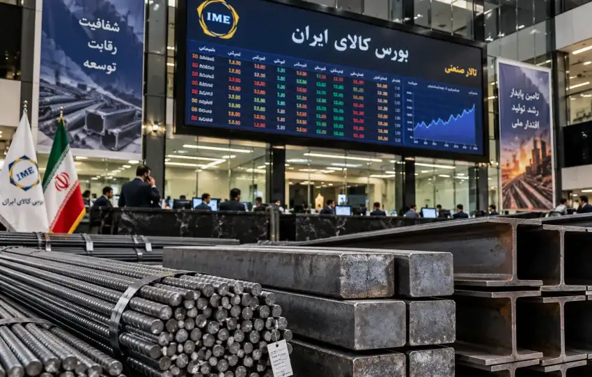 عرضه سنگین فولاد در بورس